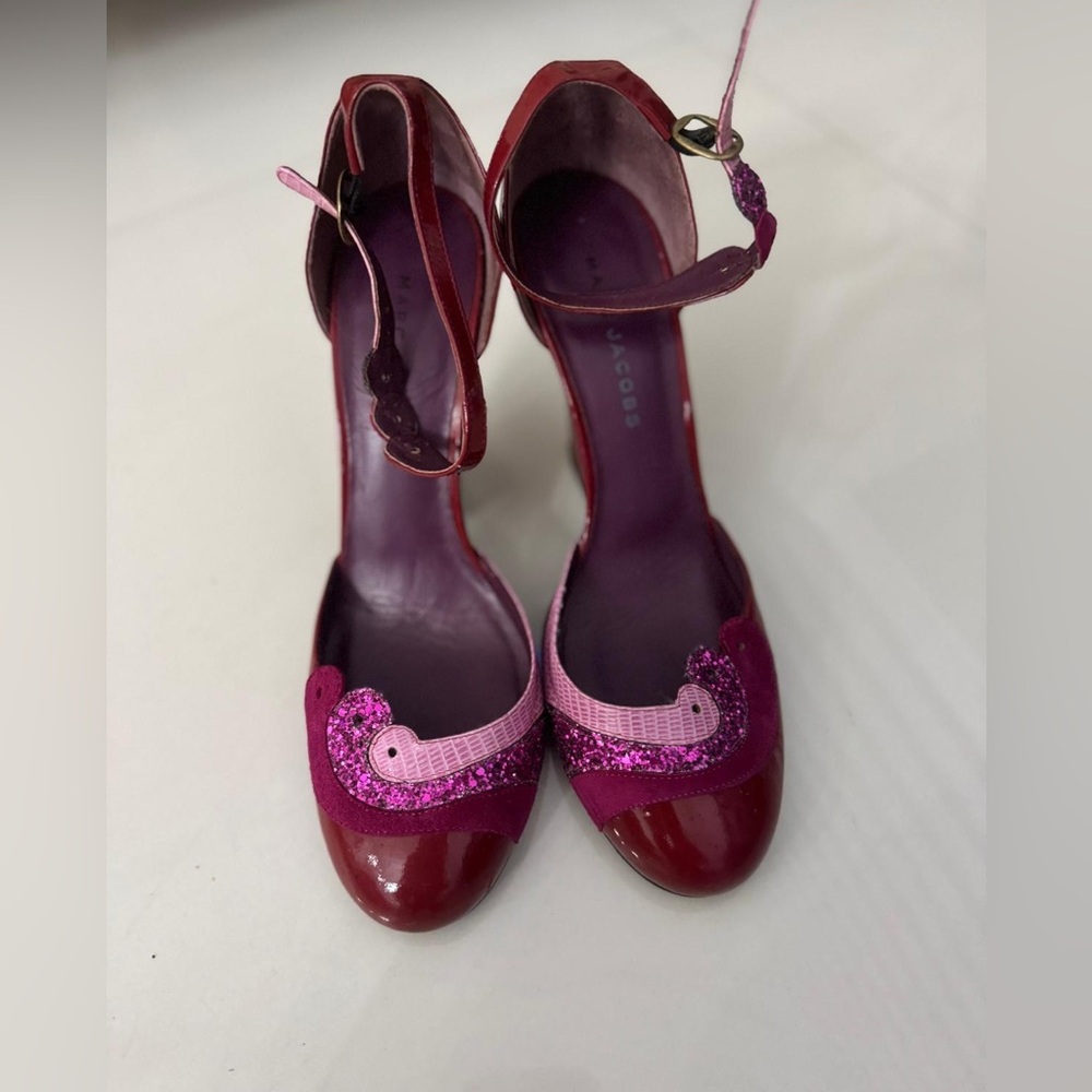 Marc Jacobs Red and Pink Heels